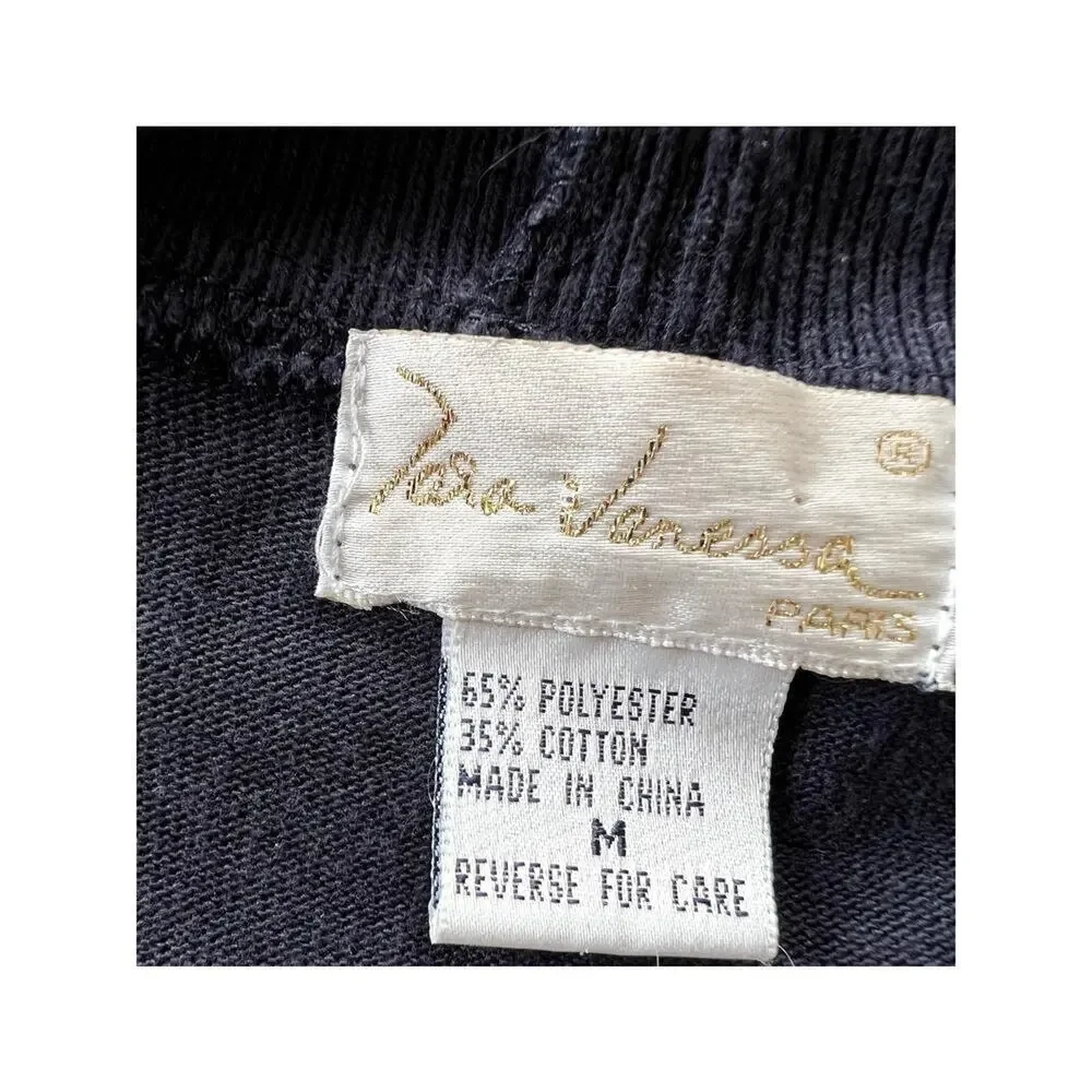 Tara Vanessa Nautical Cardigan Preppy Vintage Blue sweater, Women's size M